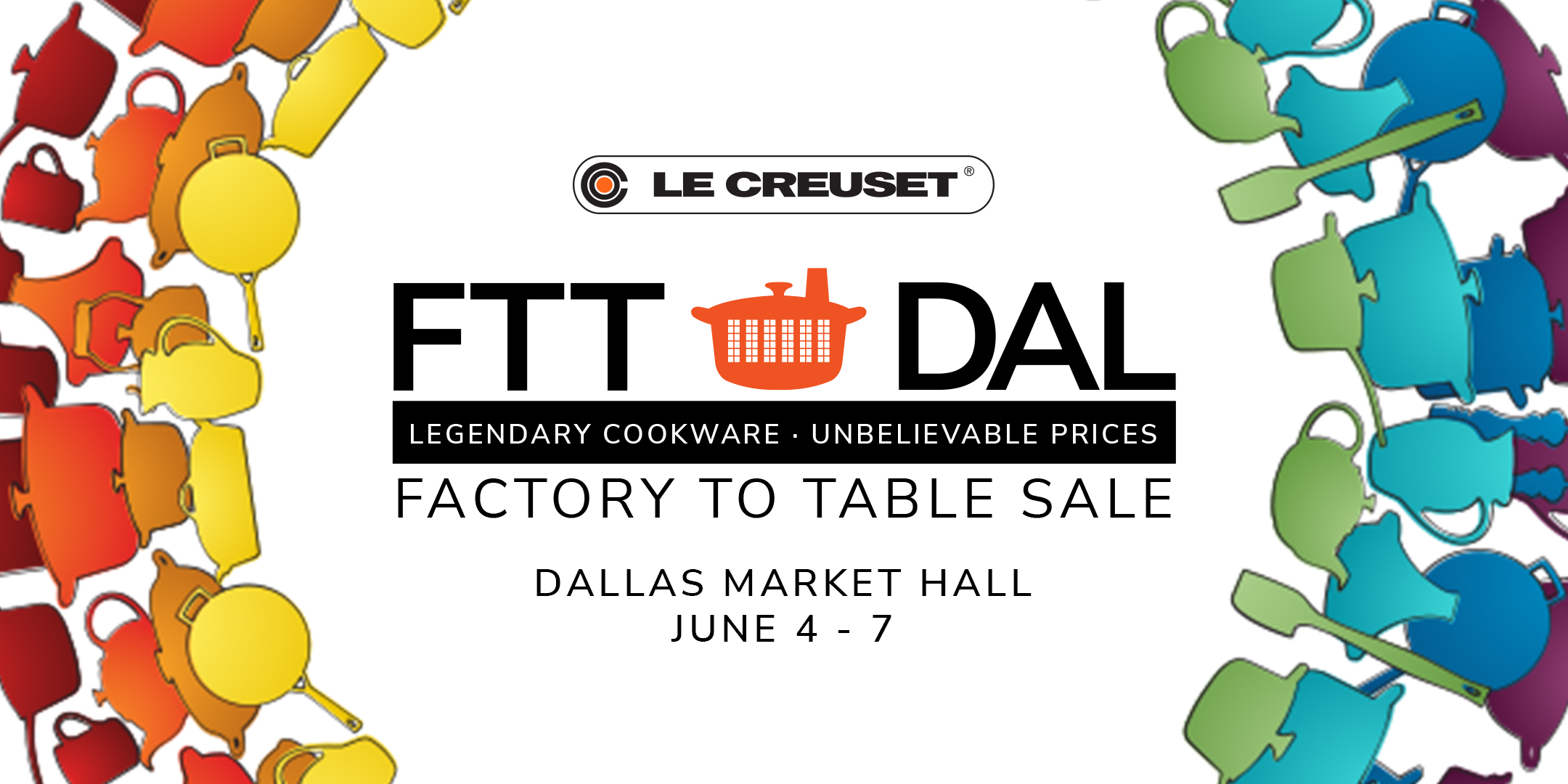 Le Creuset Factory to Table Sale