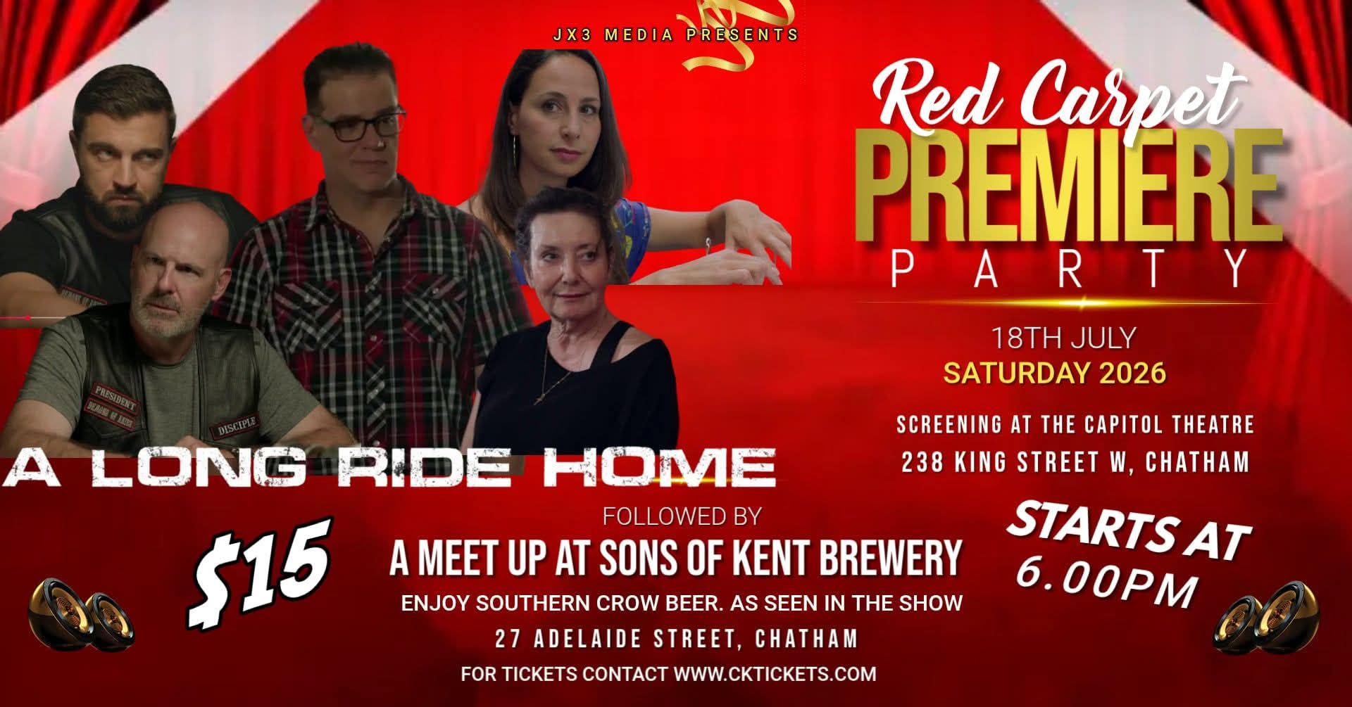 A Long Ride Home Red Carpet Premiere