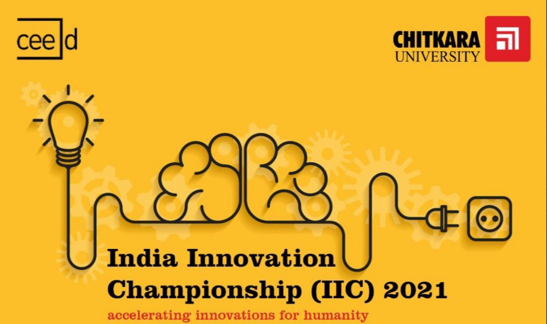 India Innovation Championship Iic 21 Tickets Chitkara Univeristy Rajpura Patiala 28 December