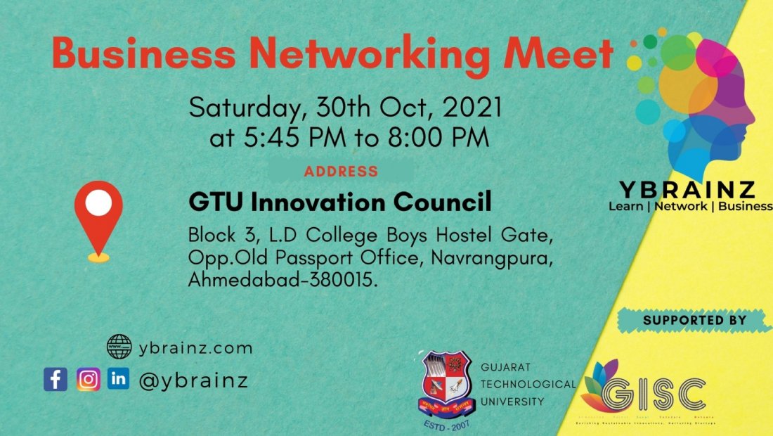 Free Business Networking Meetup (Offline Event) | Mandatory Registration