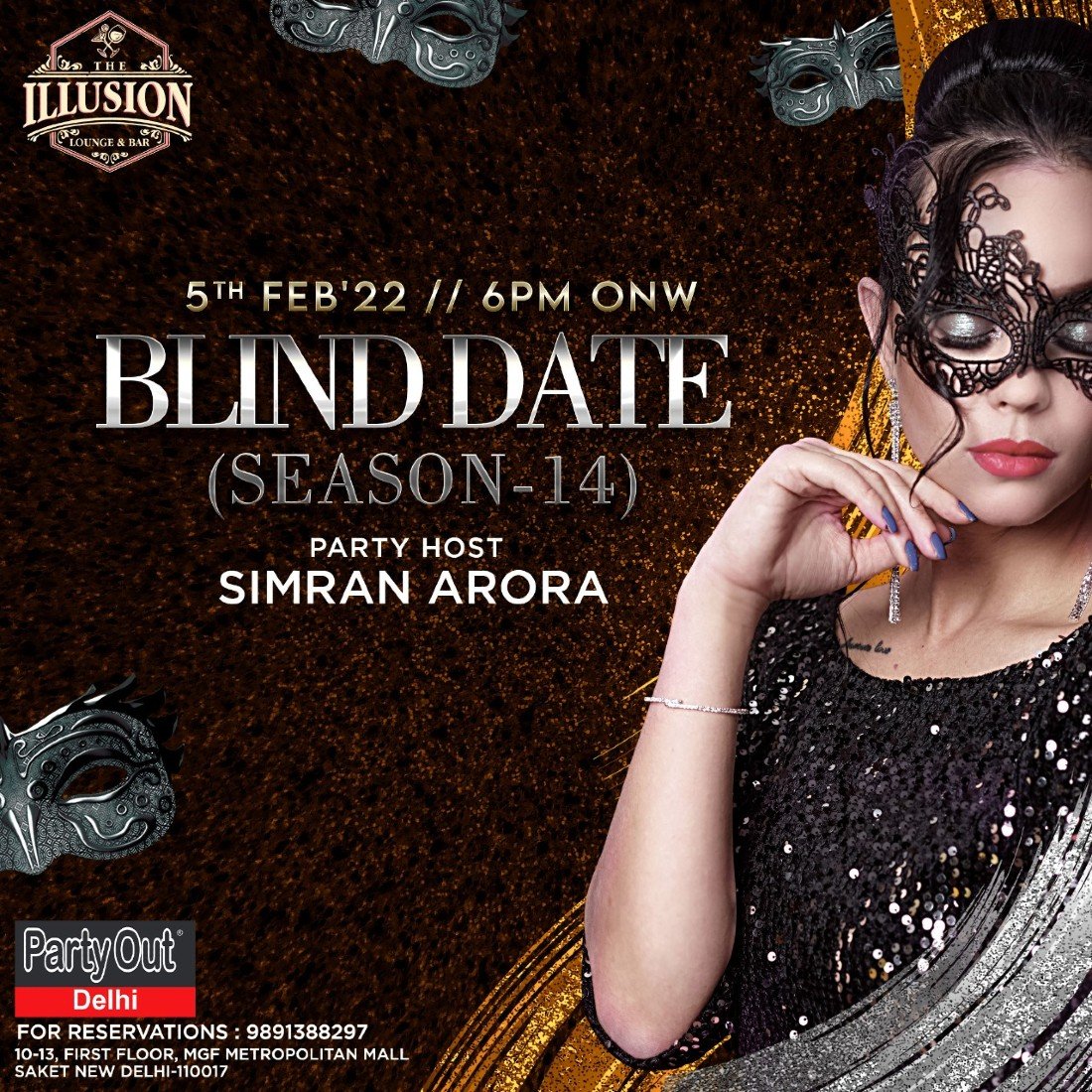 Blind Date (Season-14) By Party Out Delhi