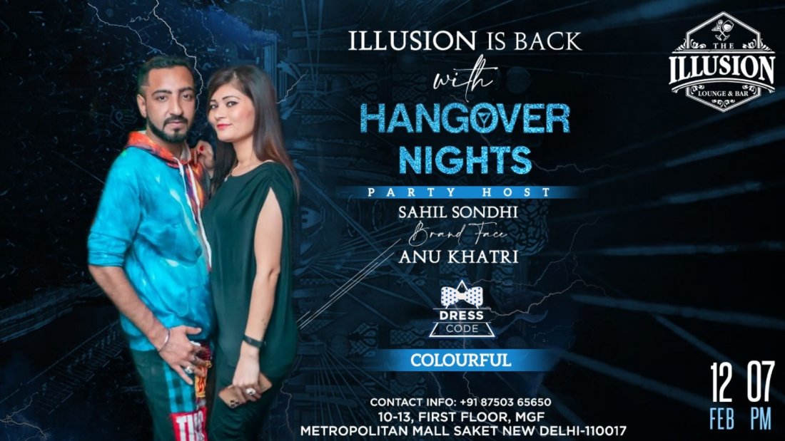 HUGS DAY CELEBRATION WITH HANGOVER NIGHTS