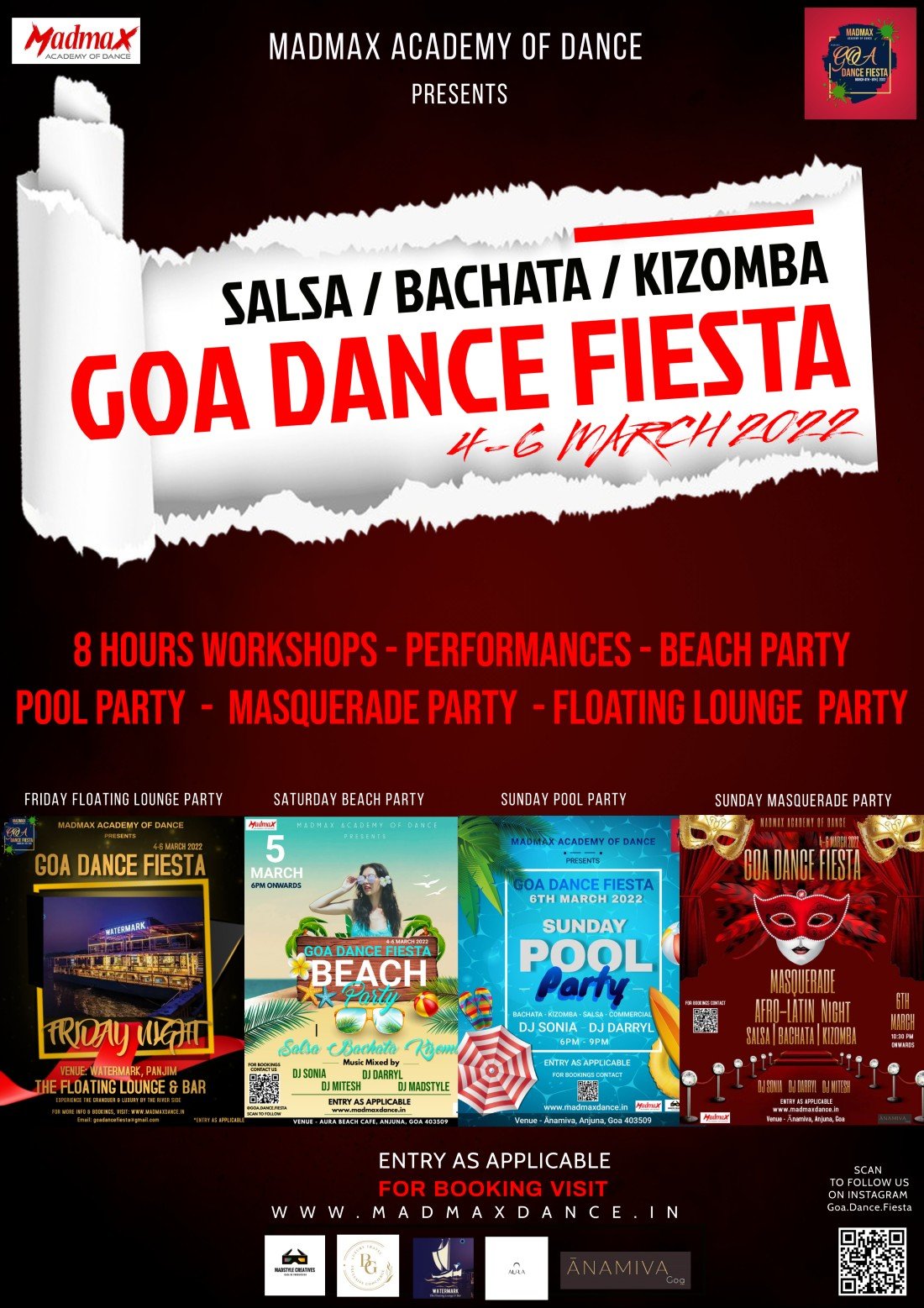 GOA DANCE FIESTA | 4-6 MARCH 2022