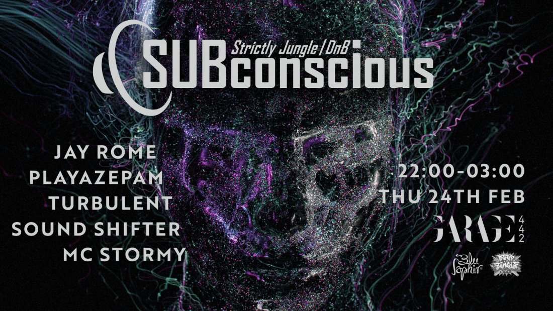 SUBconscious // Jungle Drum and Bass Garage 442, Garage 442, Barcelona