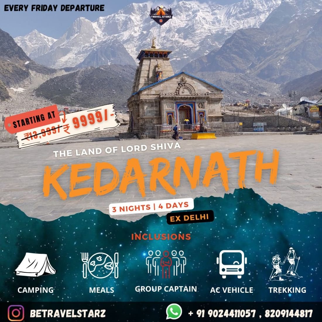 Kedarnath Trip From Delhi