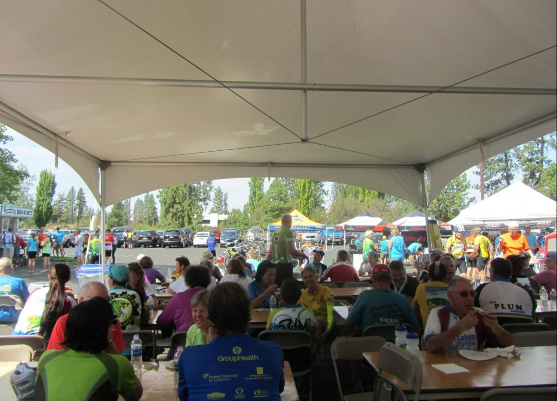 8 Lakes Leg Aches bike ride, Kaiser Permanente , Spokane, 16 July 2022