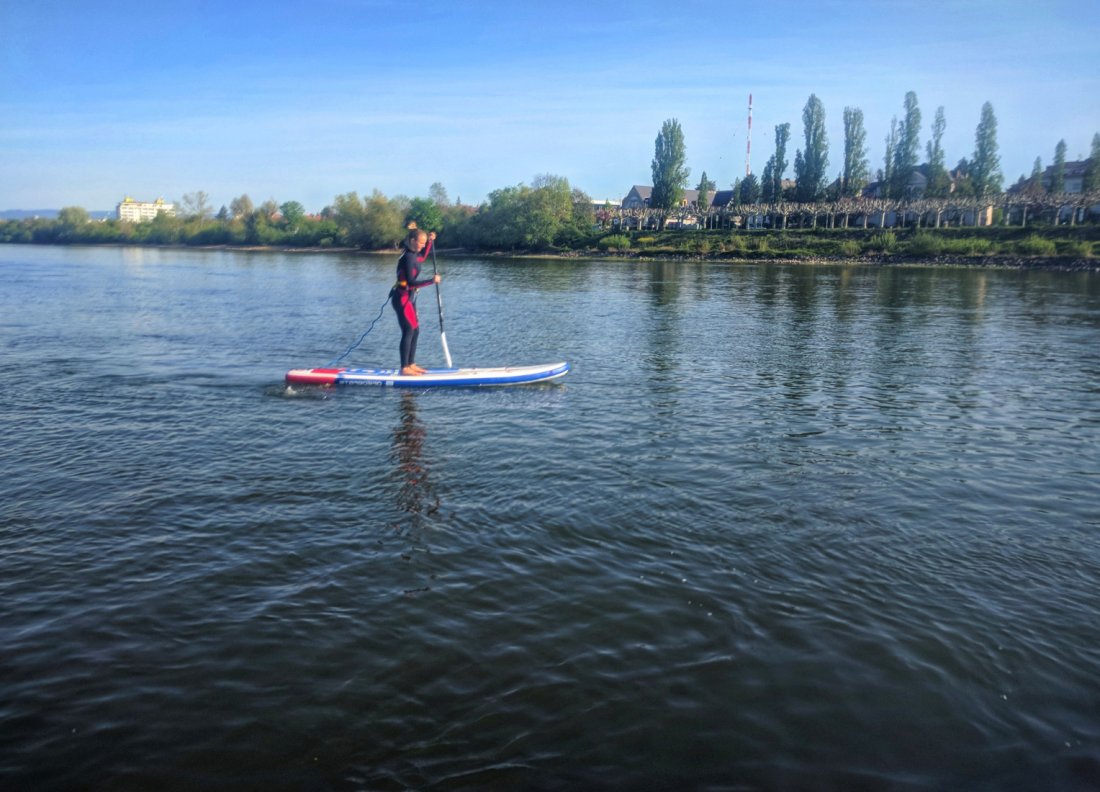Stand up Paddling Einsteigerkurs, Im Fort Montebello, Mainz, 11 June 2022