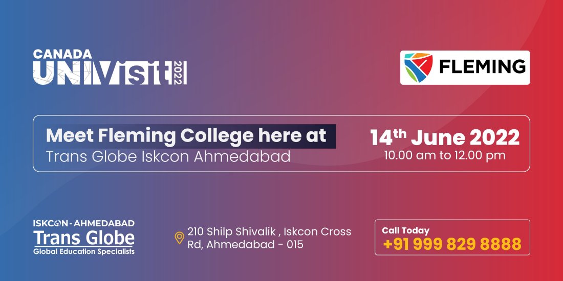 Canada UNIVISIT 2022 Alert Meet Fleming College Face to Face Tickets