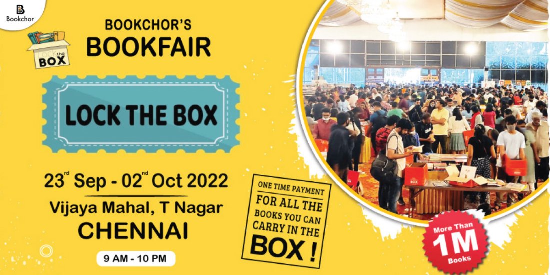 Lock the Box : Bookchor's bookfair (Chennai)