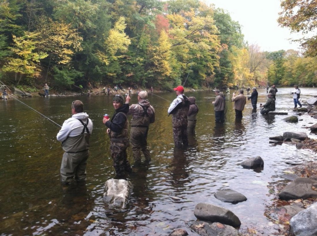 We are going to fish Salmon and Rainbow Trout! Tickets, New York to