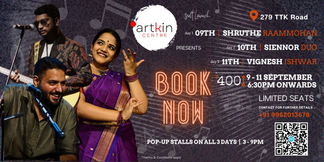 Art Kin Centre | Soft Launch Concerts