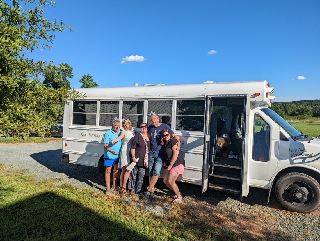 Powhatan festival of the Grapes shuttle