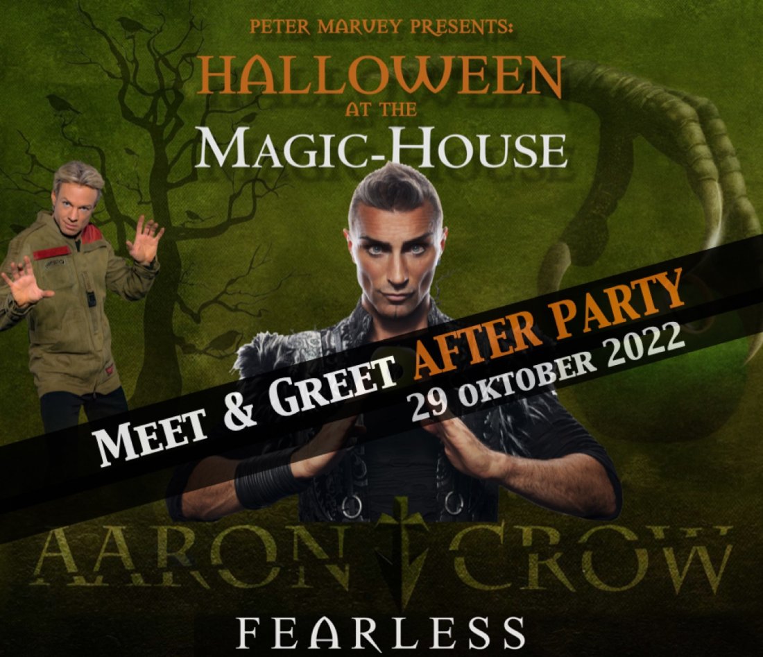 Meet & Greet HALLOWEEN AFTER PARTY MIT AARON CROW & PETER MARVEY