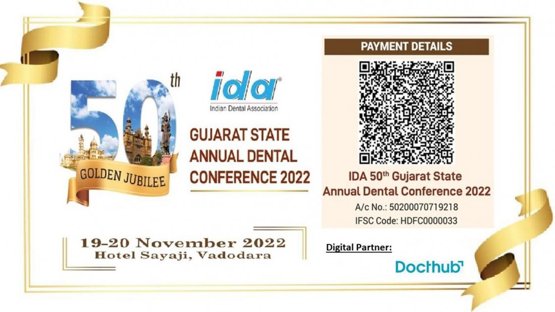 IDA 50th Gujarat State Annual Dental Conference 2022, Sayaji Hotel