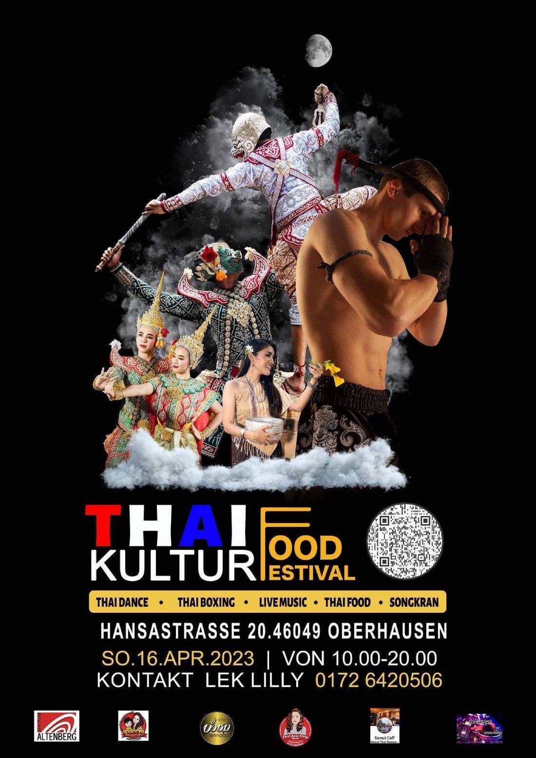 Thai Kultur Food Festival , โอเบอร์เฮาเซิน, Oberhausen, 16 April 2023