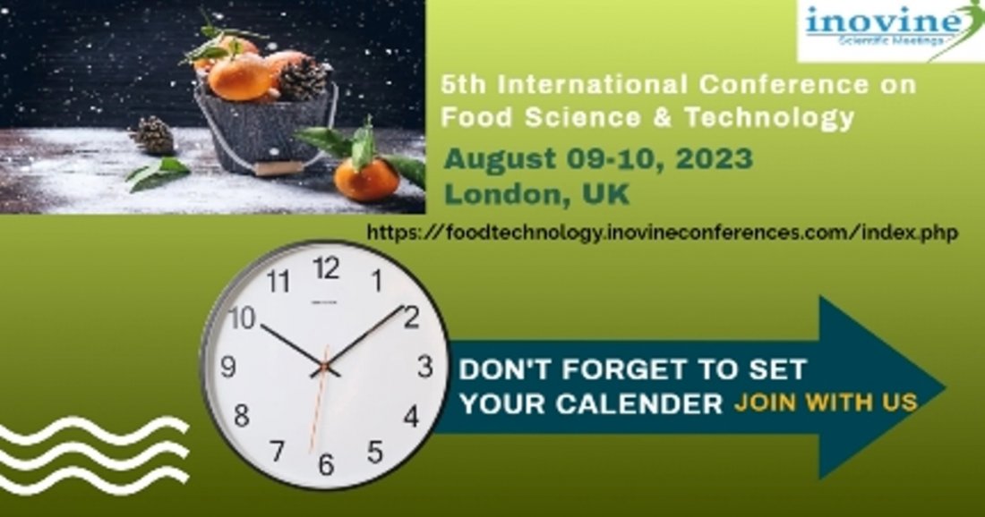 5th International Conference on Food Science & Technology