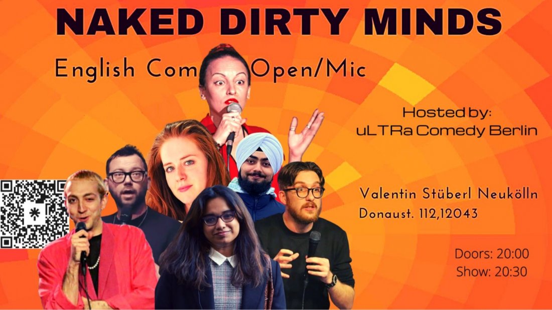 Naked Dirty Minds The English Comedy Open Mic