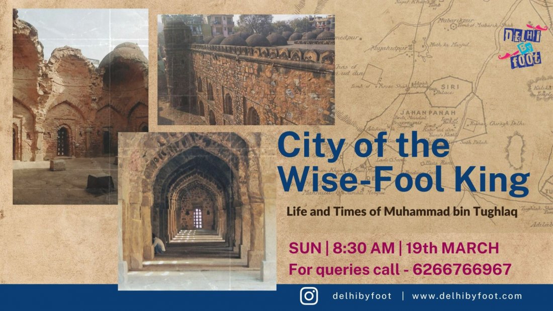 City of the Wise-Fool King : Life and Times of Muhammad bin Tughlaq