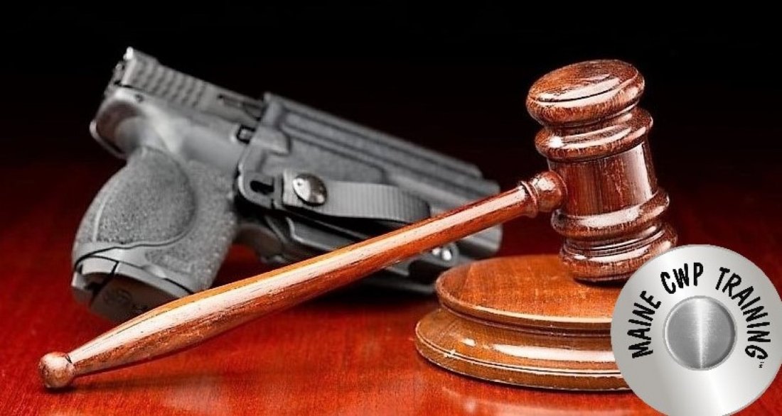 Maine Firearms Law Tickets, MDW Guns, Waterford, 13 January 2024