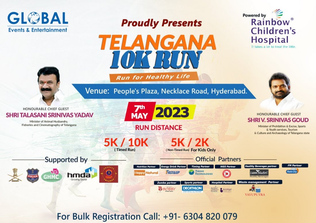 Telangana 10K Run 2023