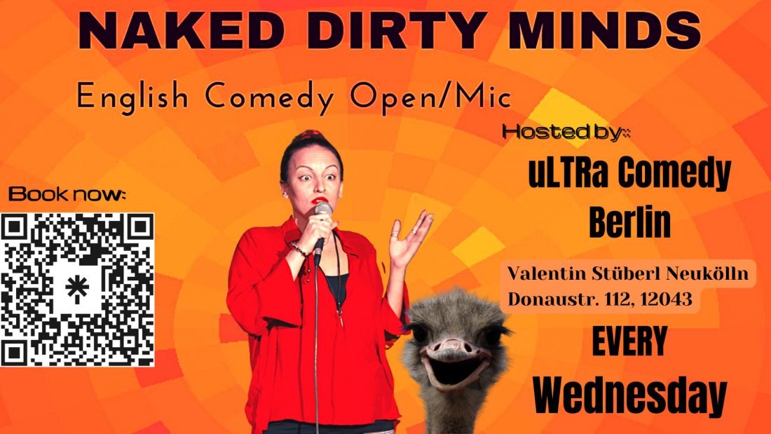 Naked Dirty Minds The English Comedy Open Mic