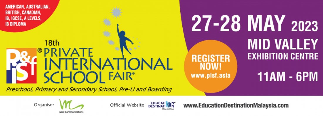 18th Private & International School Fair in Kuala Lumpur