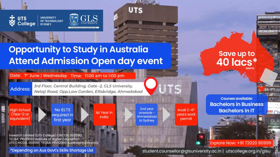 Admission Open Day Event - UTS College India