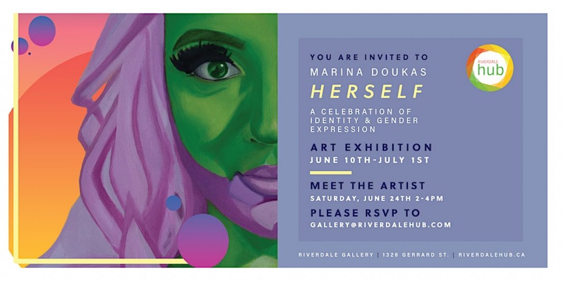 Marina Doukas Exhibition - Herself - Meet the Artist