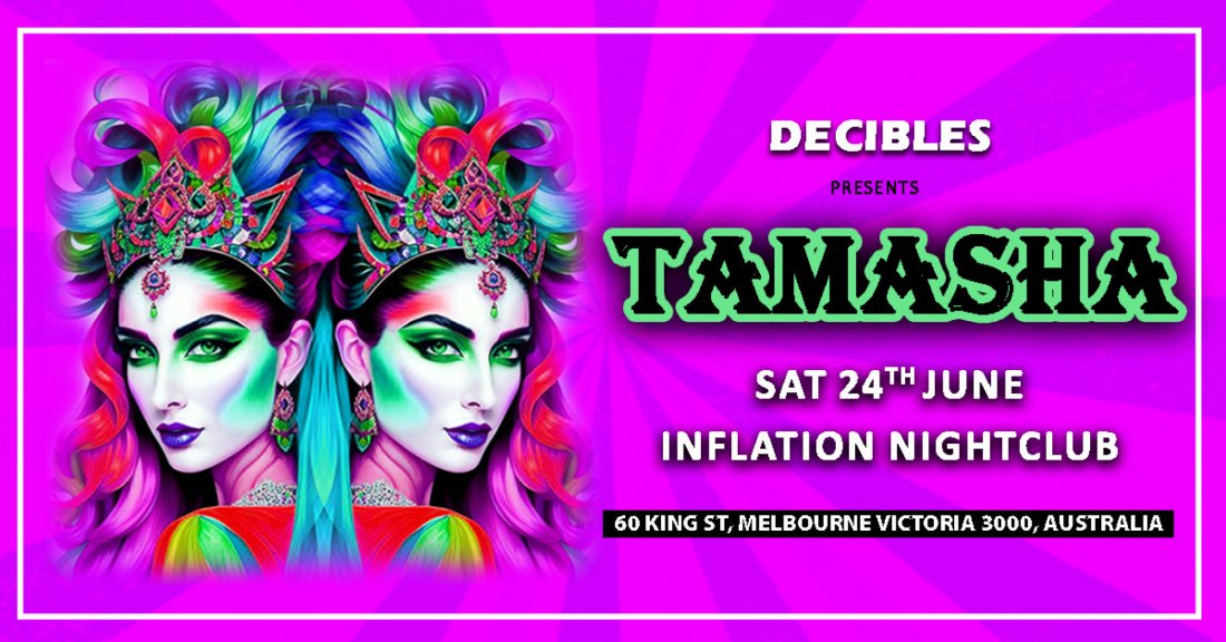 BOLLYWOOD TAMASHA at Inflation Nightclub, Melbourne