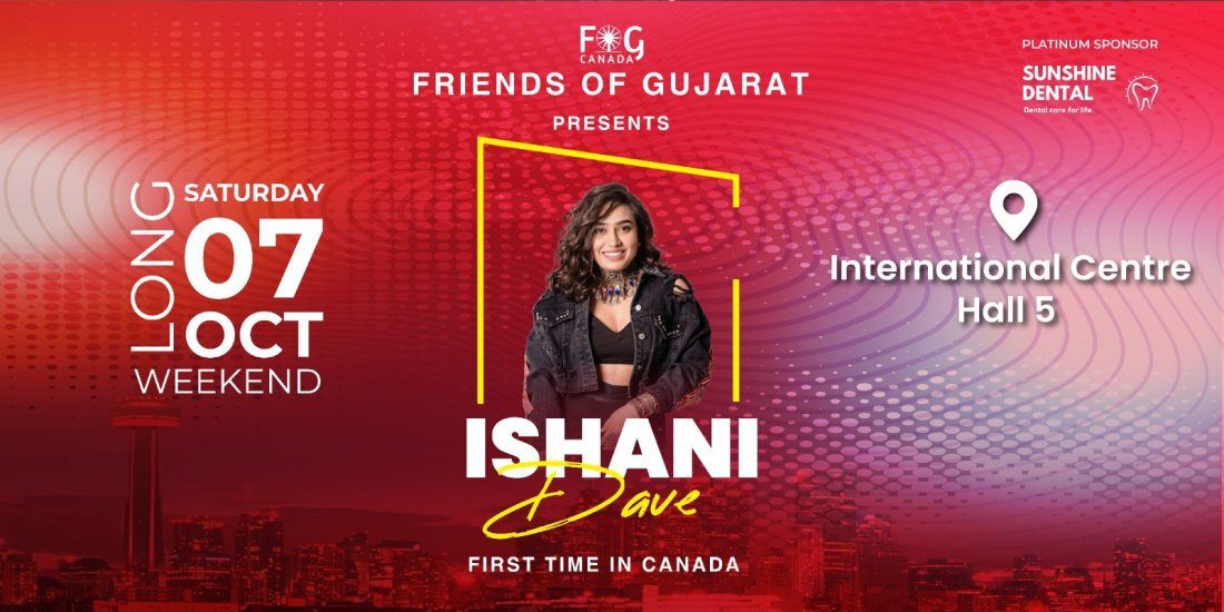 Ishani Dave - Brampton Navratri Festival 2023