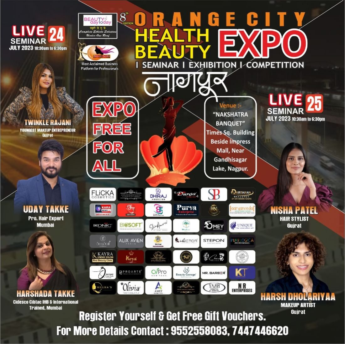 ORANGE CITY HEALTH AND BEAUTY EXPO 2023 || FREE ENTRY FOR ALL