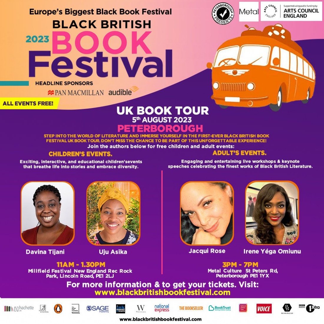 Europe's Biggest Black Book Festival BLACK BRITISH 2023 BOOK Festival