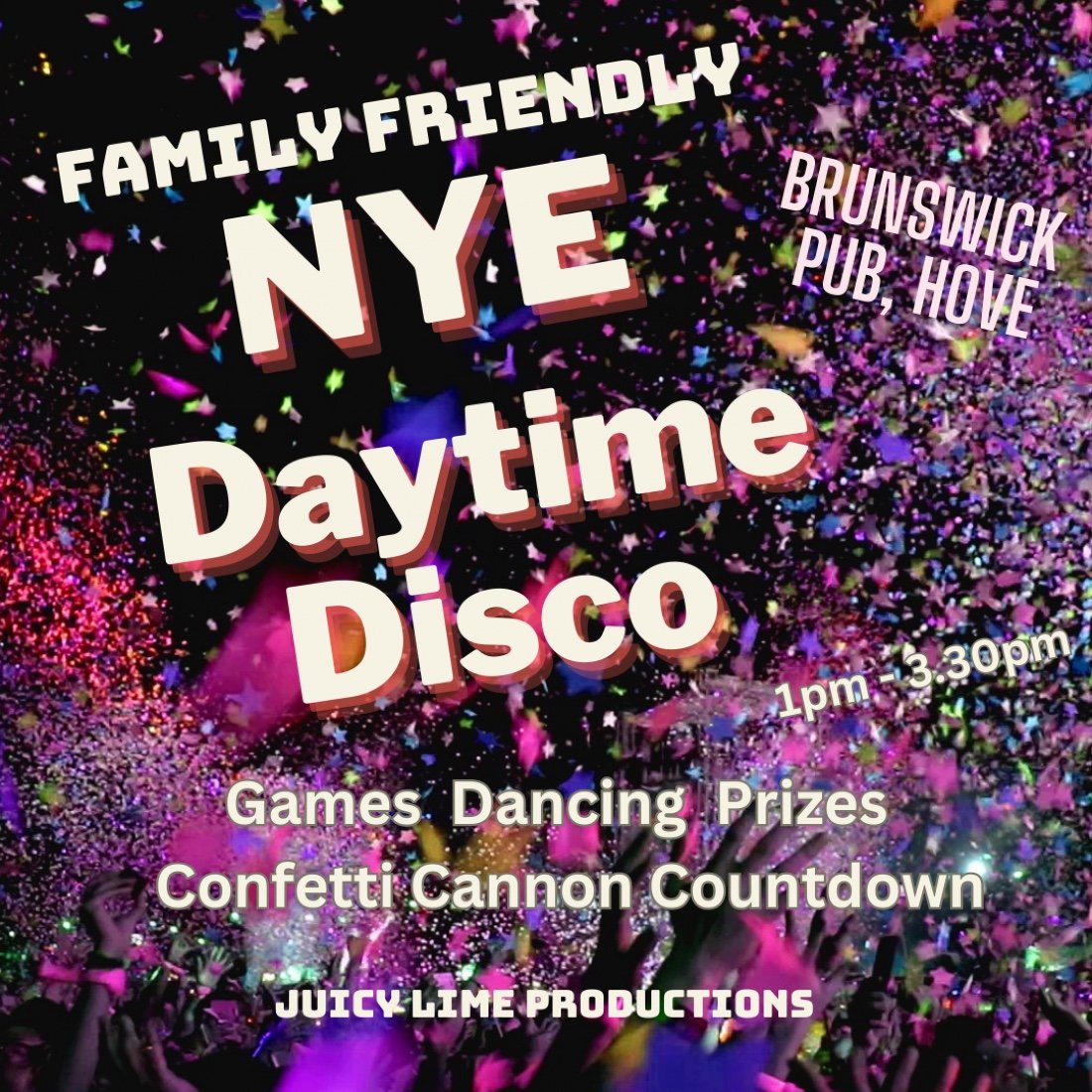 NYE Family Daytime Disco