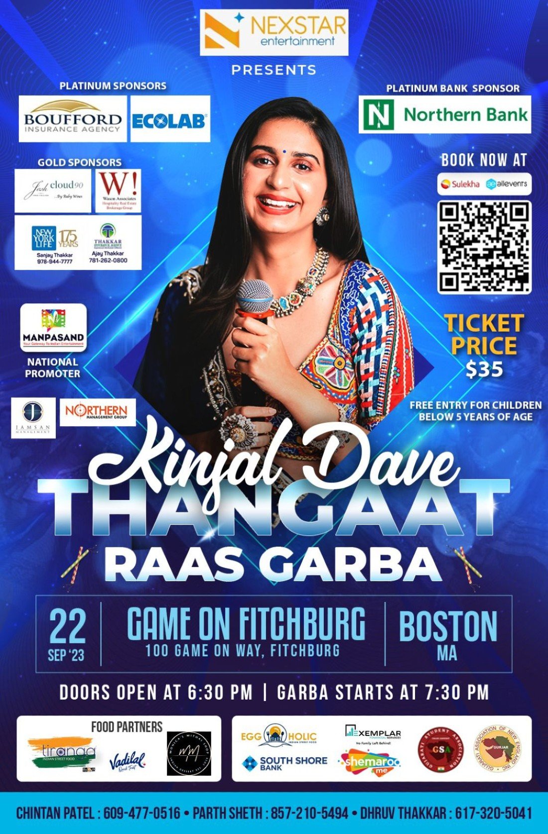 Thangaat Raas Garba 2023 with Kinjal Dave- Boston