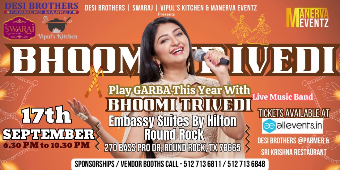 Austin Garba Culture Fest with Bhoomi Trivedi