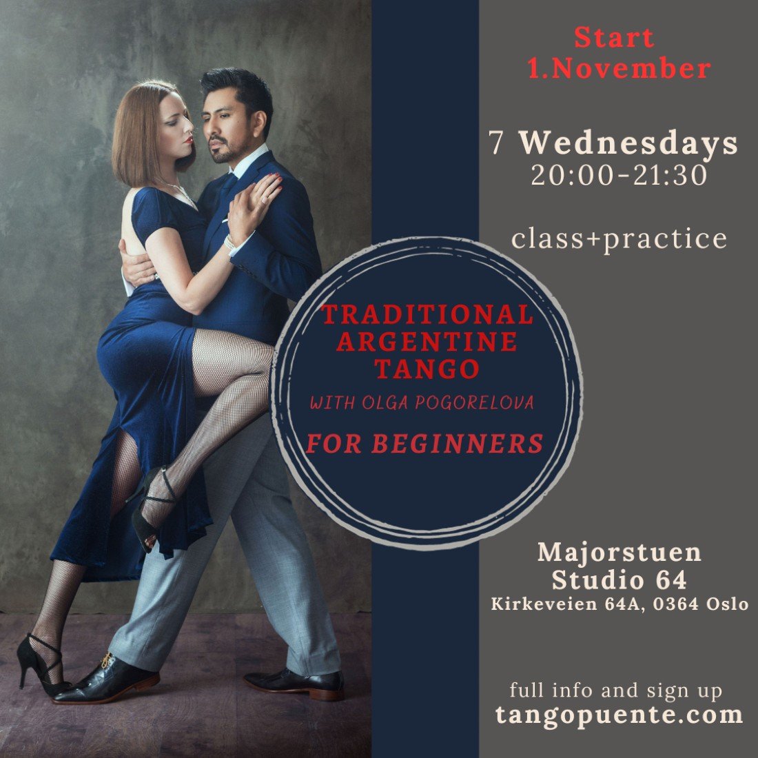 Tango Beginners Course