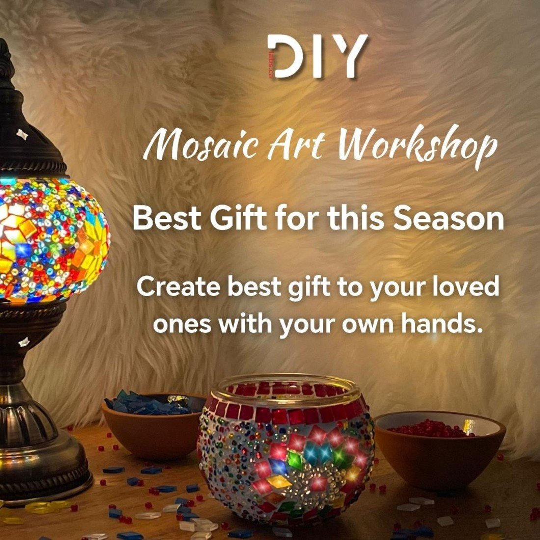 Mosaic Lamp Making Workshop