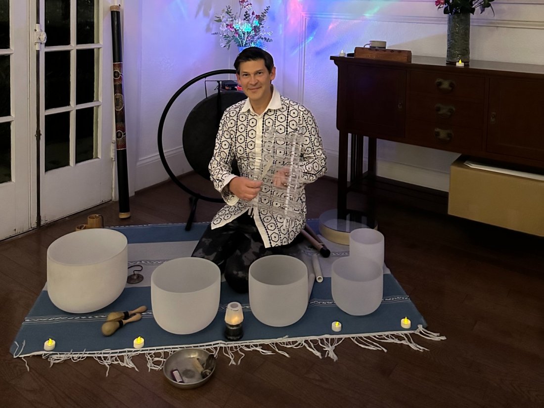 Full SuperMoon Sound Bath, Breathwork and Guided Meditation in Hollywood Estate
