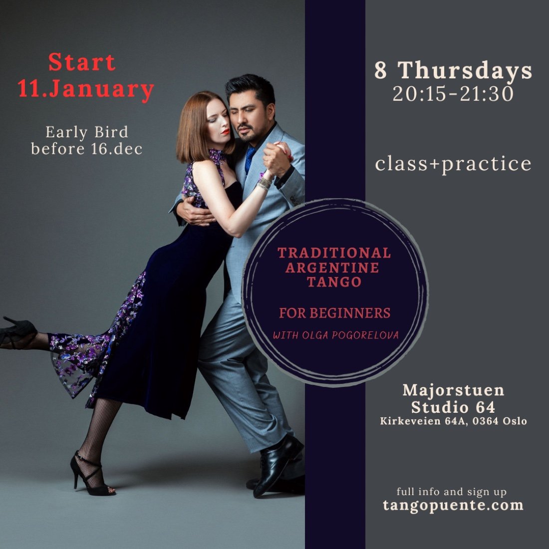 Tango Beginners Course