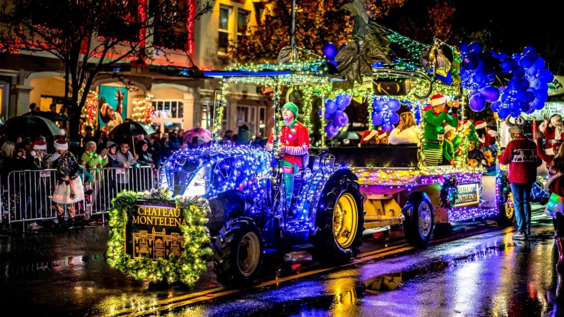 Calistoga Lighted Tractor Parade 2025