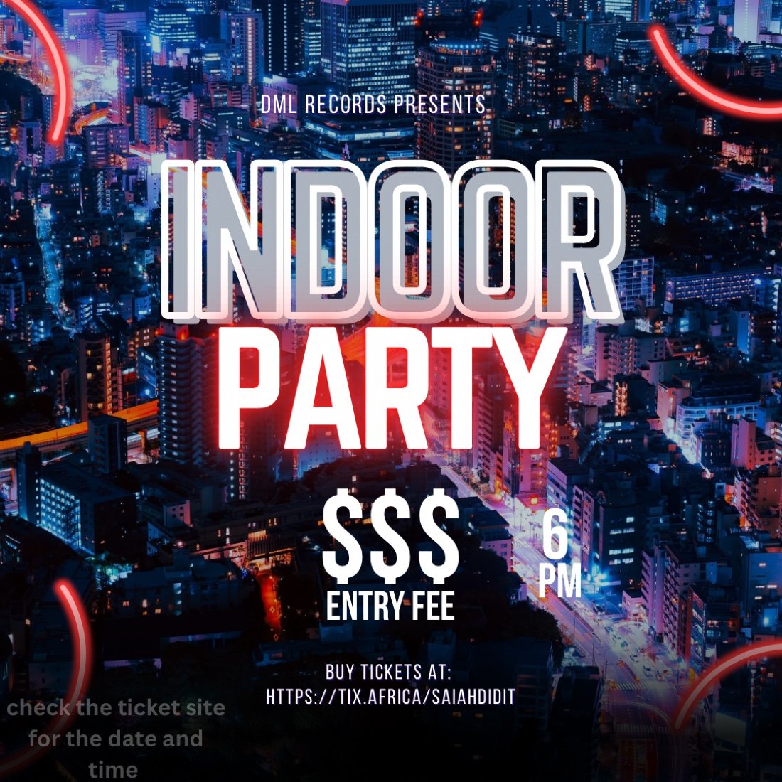 INDOOR PARTY ? ? ? 