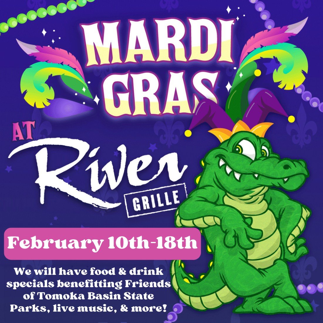 Mardi Gras at the 'Grille