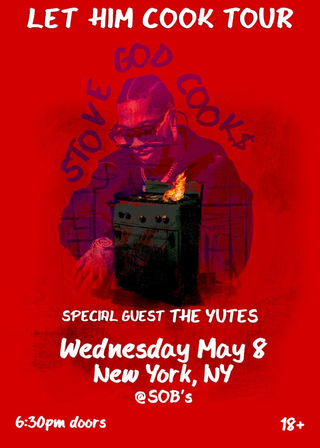 STOVE GOD COOKS "LET HIM COOK TOUR" NYC MAY 8TH Tickets, Sounds Of
