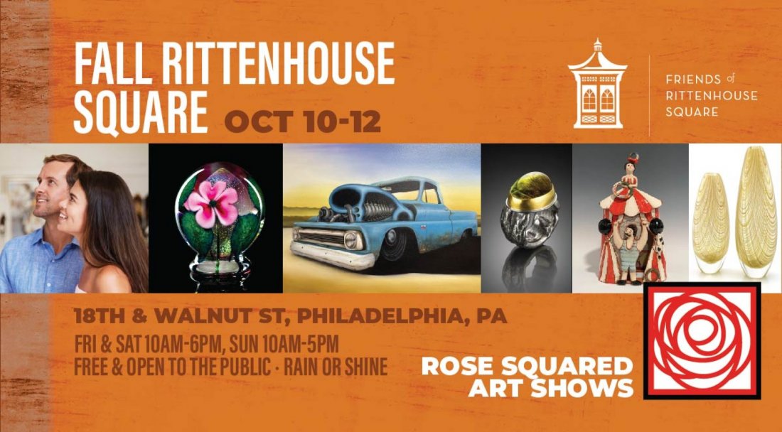 3rd Annual Rose Squared Fall Fine Craft Rittenhouse Square