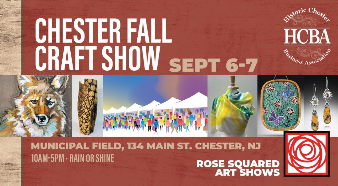 52nd Annual Rose Squared Fall Chester Craft Show