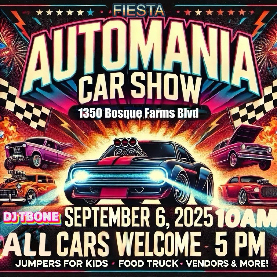 AUTOMANIA FIESTA CAR SHOW 2ND ANNUAL