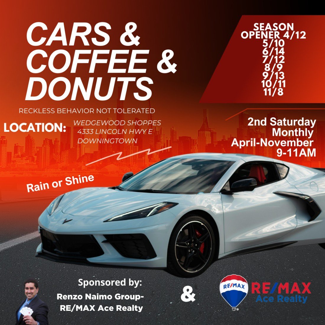 Cars & Coffee & Donuts