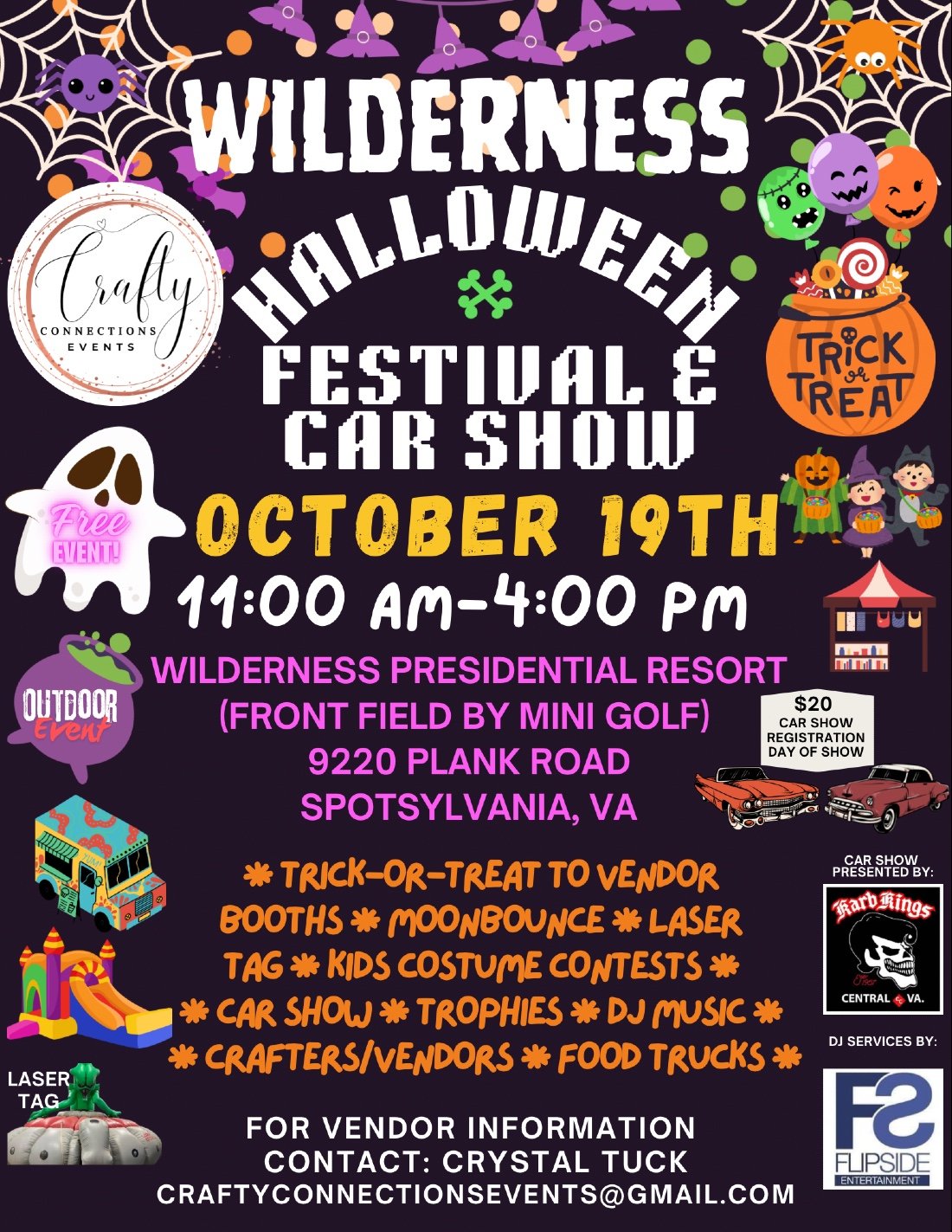 WILDERNESS HALLOWEEN FESTIVAL & CAR SHOW