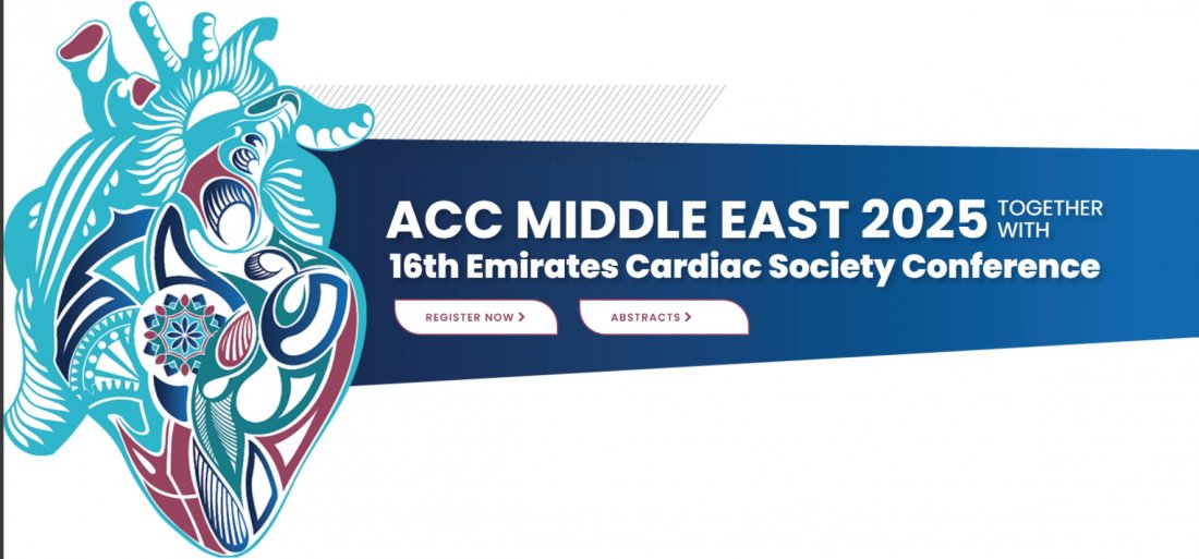 ACC Middle East 2025 Together With the 16th Emirates Cardiac Society Conference