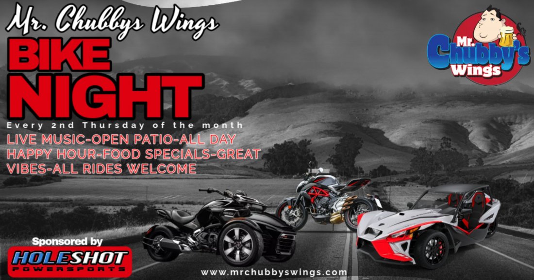 Mr. Chubbys Wings Bike Night